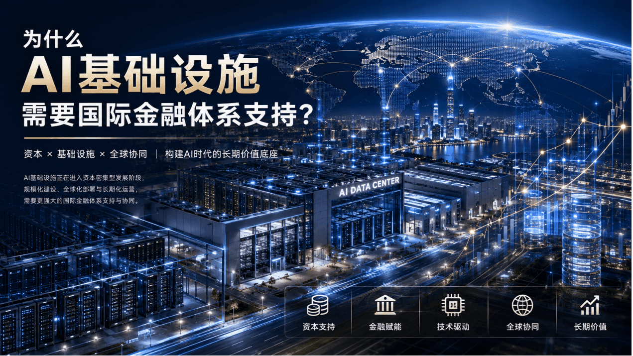 為什麼AI基礎設施需要國際金融體系支持？